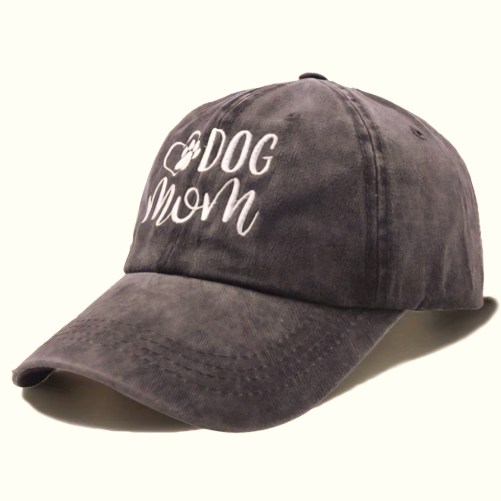 Dog Mom Embroidered Hat NIP - Picture 5 of 7